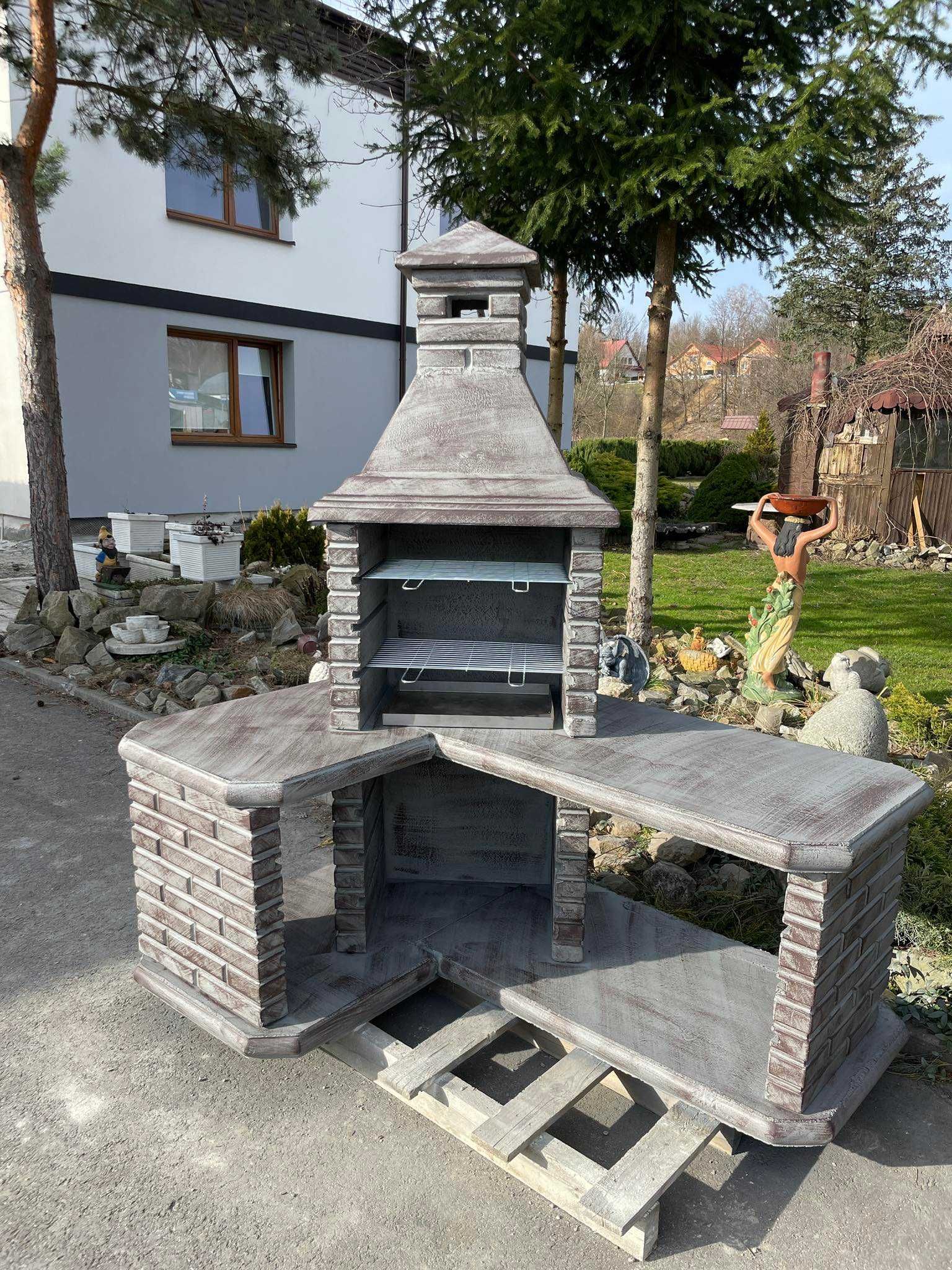 Grill Betonowy im. cegły granitowej