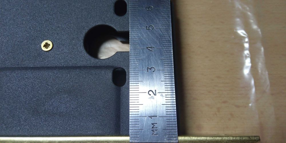 Замок врезной FUARO 900 3MR