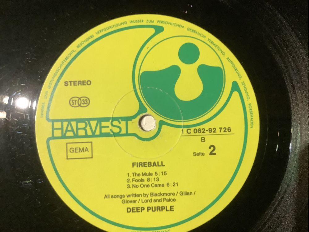 Deep Purple vinil