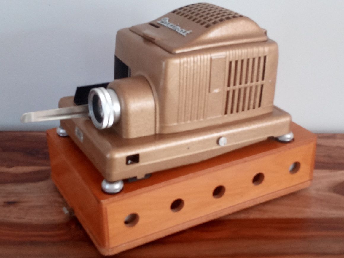 Vintage Braun Paximat rzutnik slajdów
