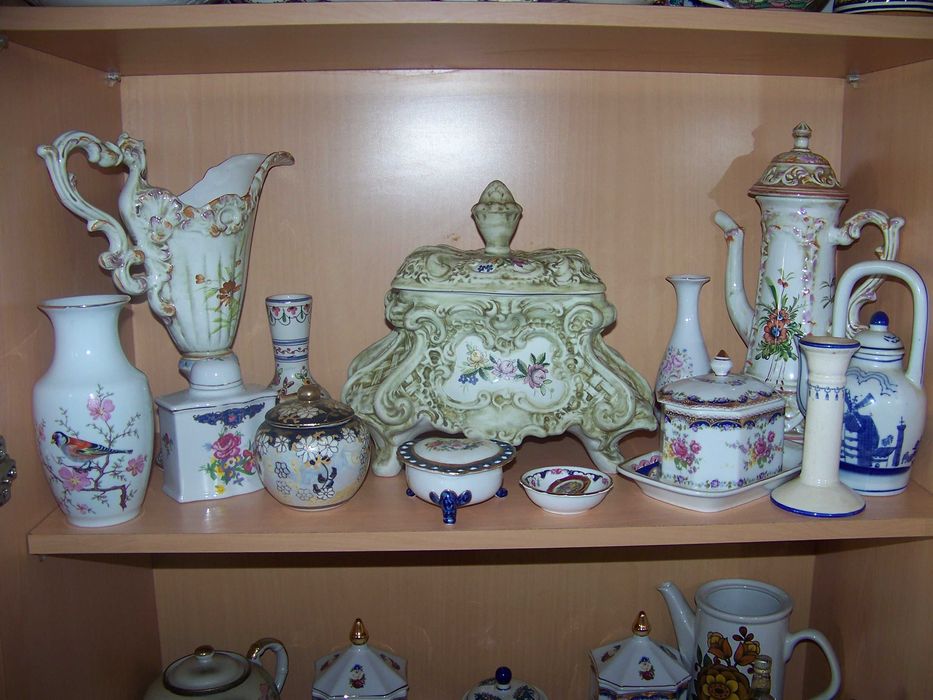 louças decorativas diversas