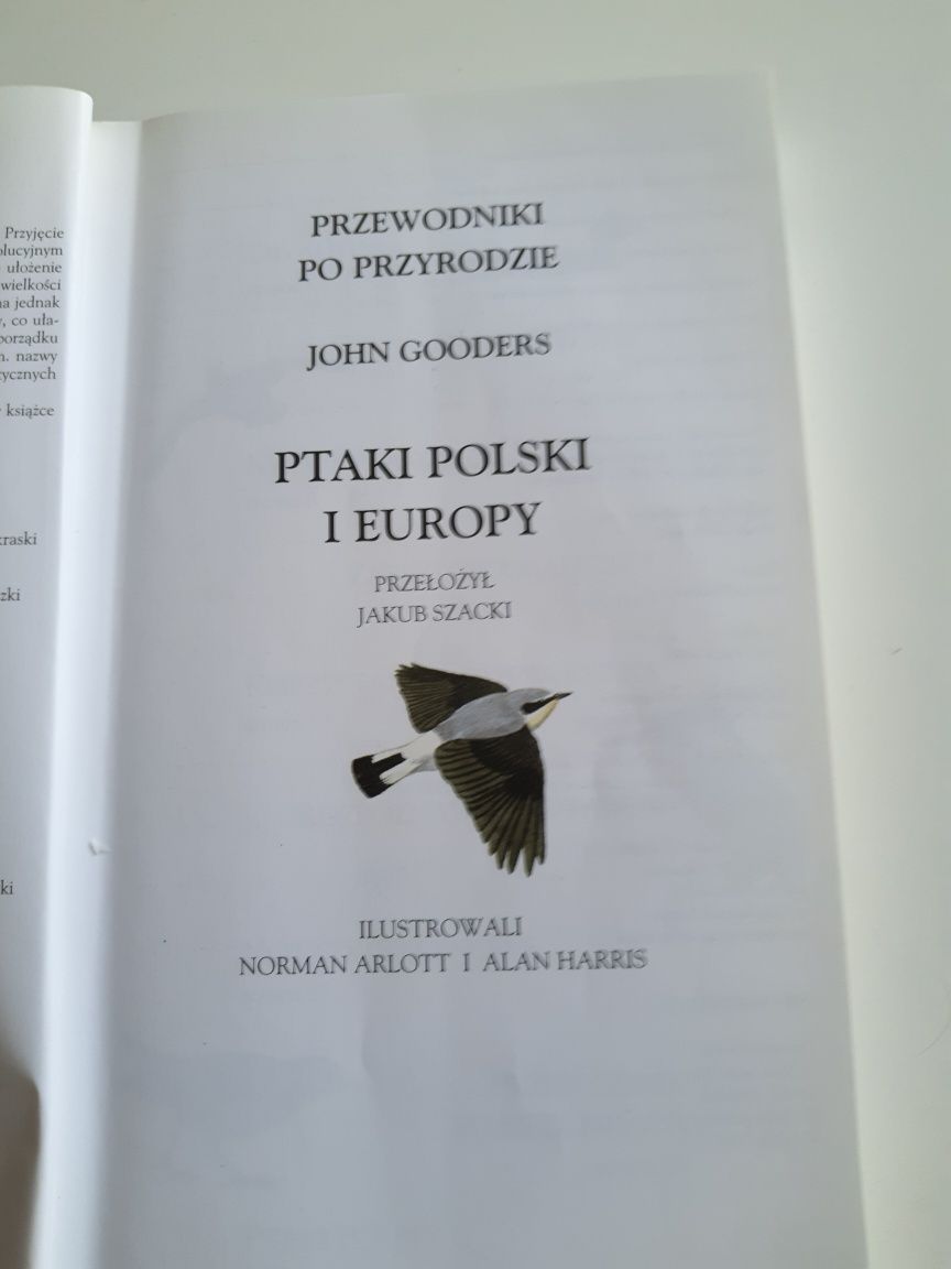 Książka Ptaki Polski i Europy J. Gooders Larousse