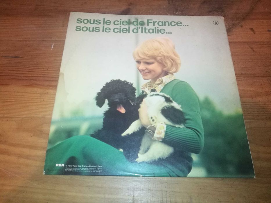 RITA PAVONE - Bonjour La France (Ed Francesa - GAT - 1972) LP