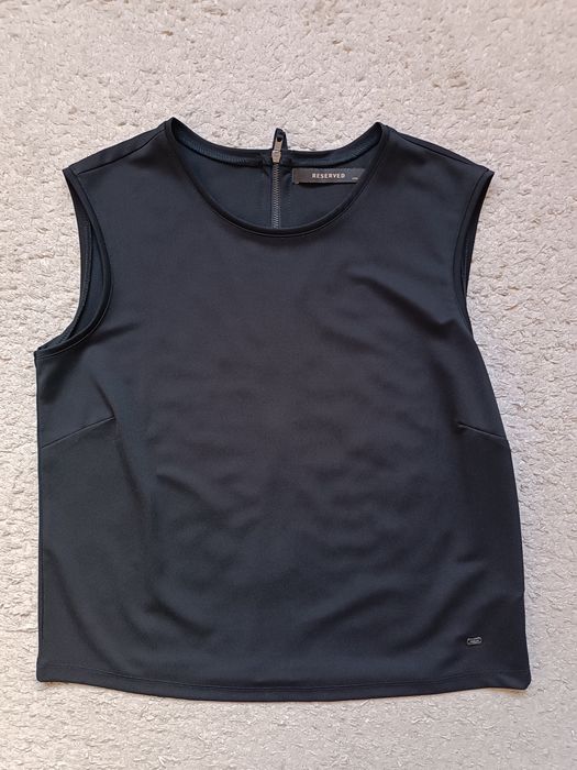 nowa elegancka czarna bluzka