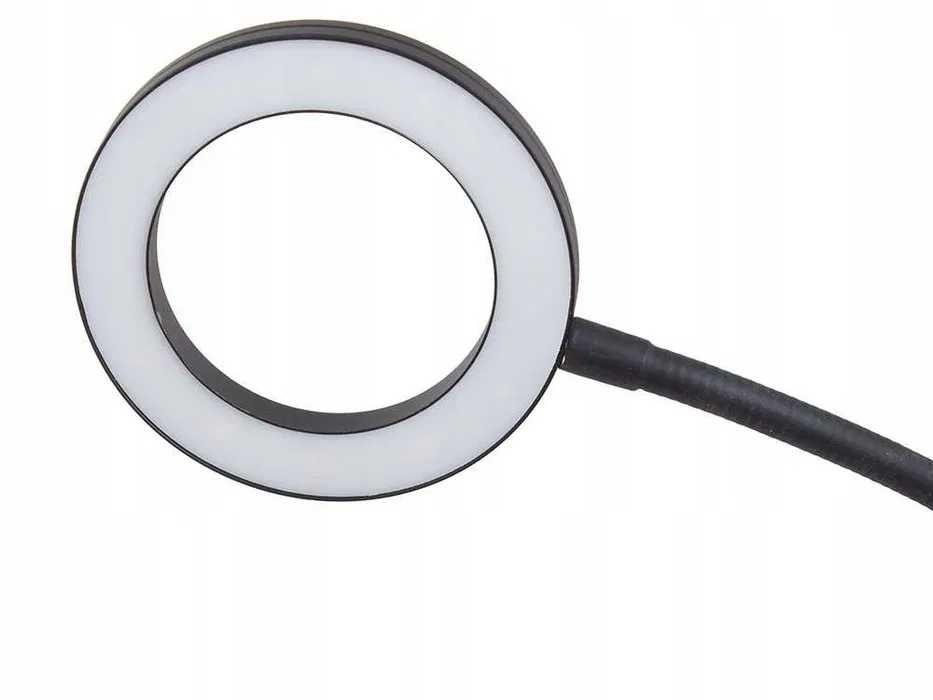 Lampka 24 LED Biurkowa z Klipsem uchwyt na telefon