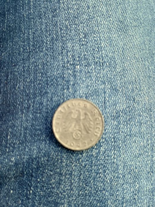 Moneta niemiecka z 1942 r