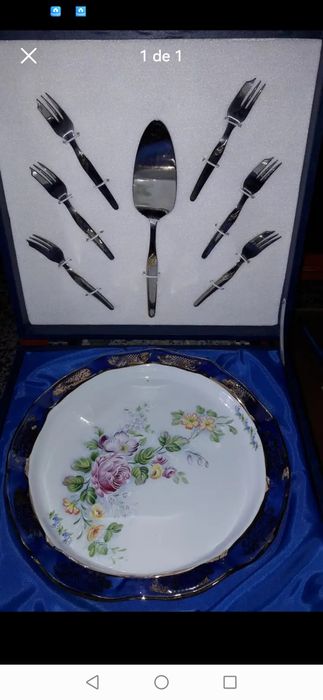 Prato de Bolos Limoge