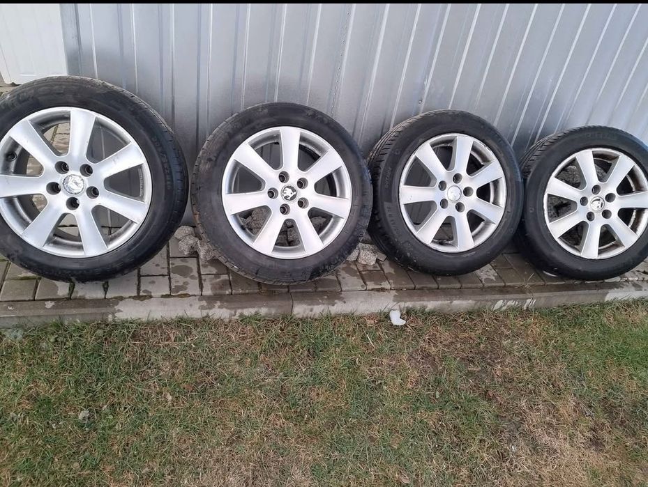 Sprzedam alufelgi od skody 16
