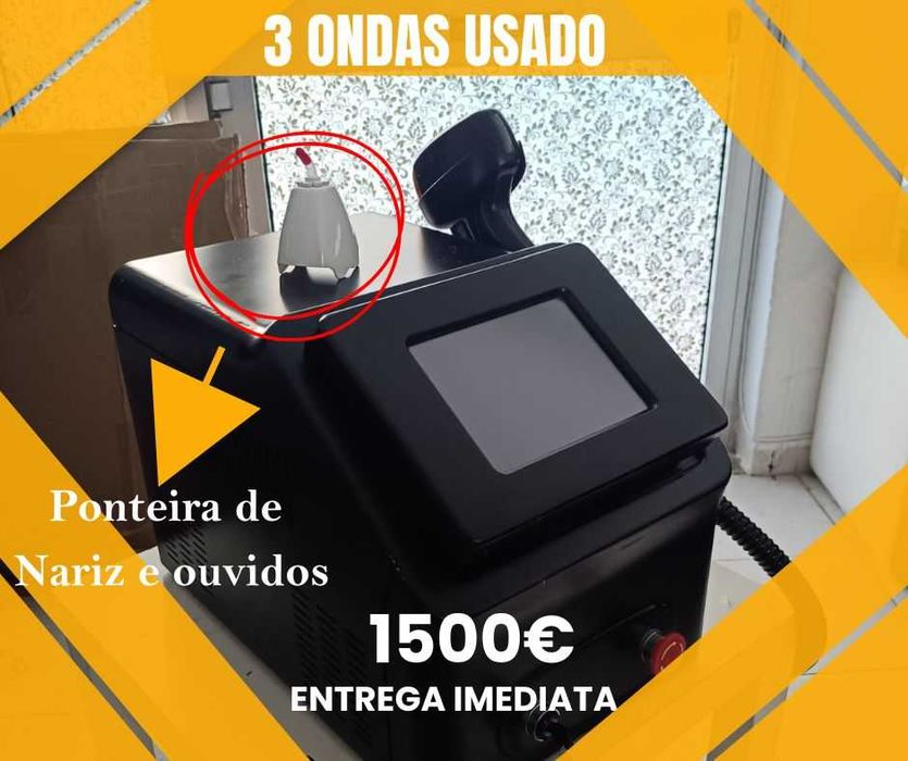 Laser Díodo 3 Ondas de retoma em excelente estado!