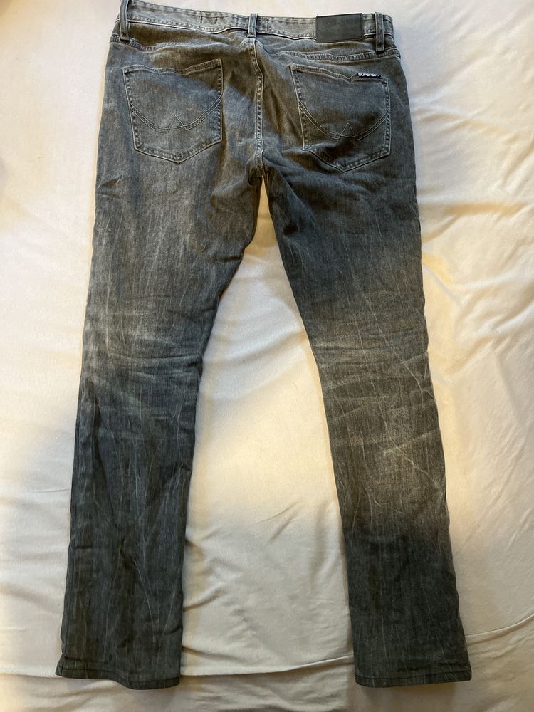 Superdry - Corporal 32/30, slim szare