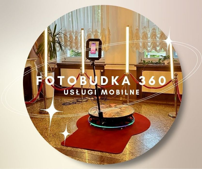 Fotobudka360/Fotobudka /FOTOBOX /Ciężki dym/Fontanny iskier/Miny Dymne