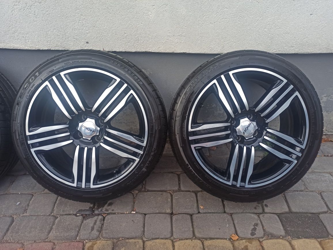 Felgi 18 4x108 RONAL R57 Trend +  opony letnie