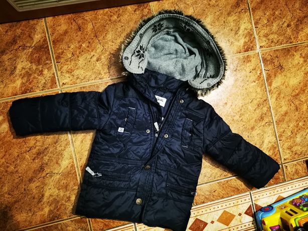 Ciepła kurtka zimowa dla chłopca Wójcik roz. 104 tanio