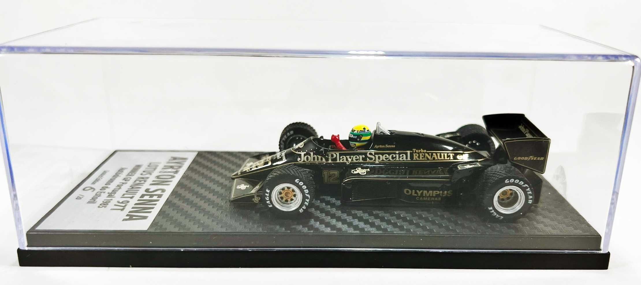 Ayrton Senna - Lotus Renault 97T - GP Portugal 1985 - 1:43