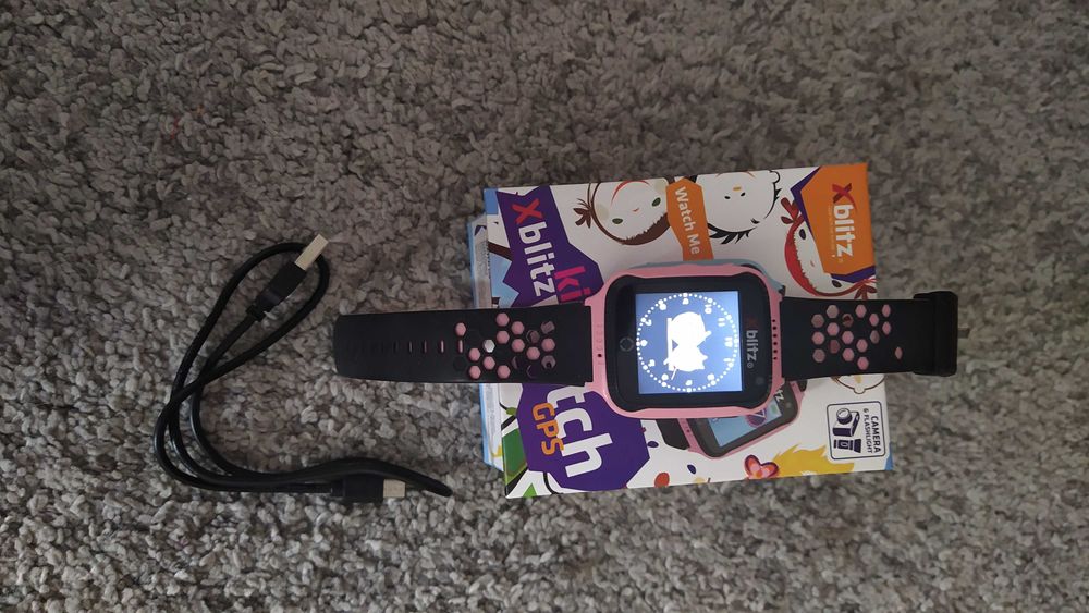 Interaktywny smartwatch GPS z aktywną ochroną rodzicielską xblitz kids