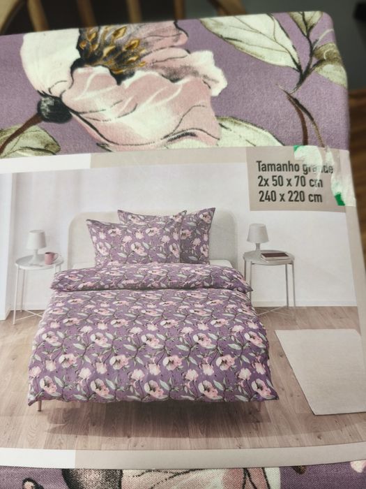 Conjunto cama casal novo