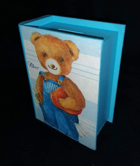 Skarbonka ręcznie wykonana Chłopiec Dziewczynka