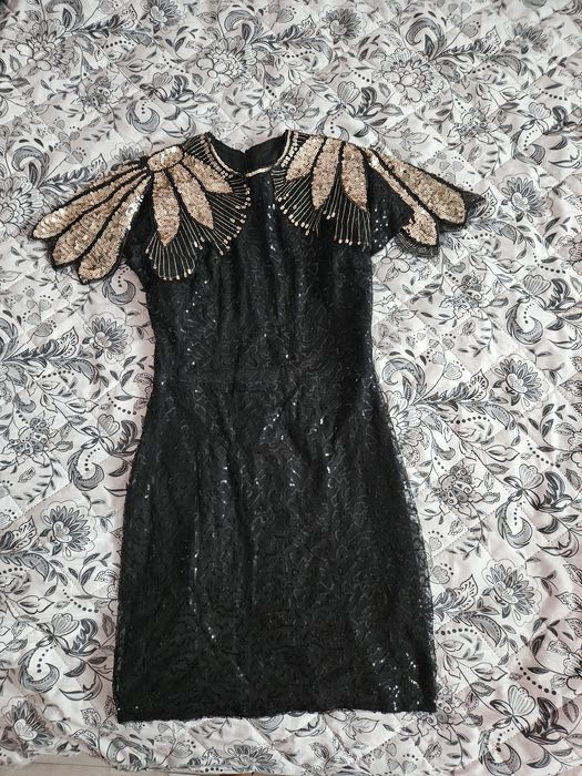 Sylwestrowa sukienka cekiny