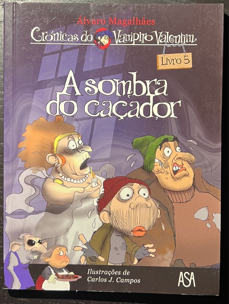 Saga de livros “crónicas do vampiro valentim”