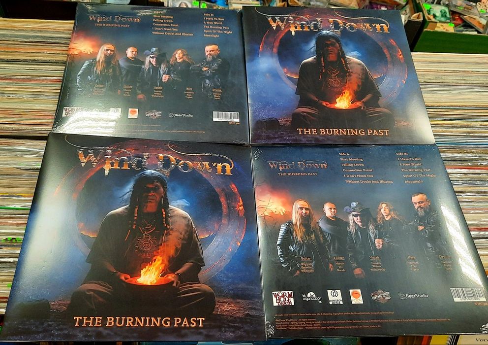 Wind Down : The Burning Past- winyl - LP