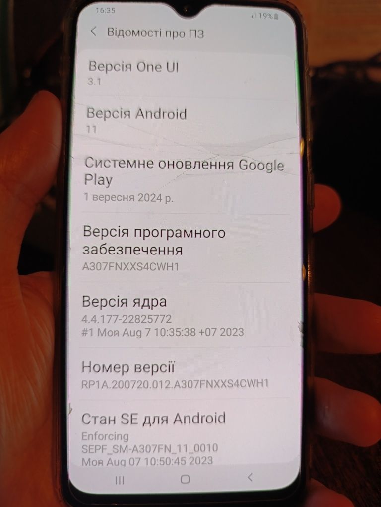 Samsung galaxy A30s