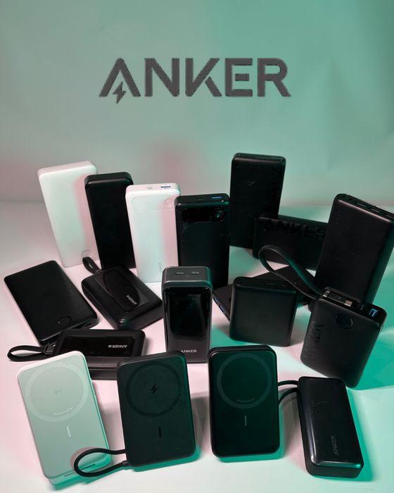 Павербанки Anker НОВІ без упаковок різні моделі ОПТ