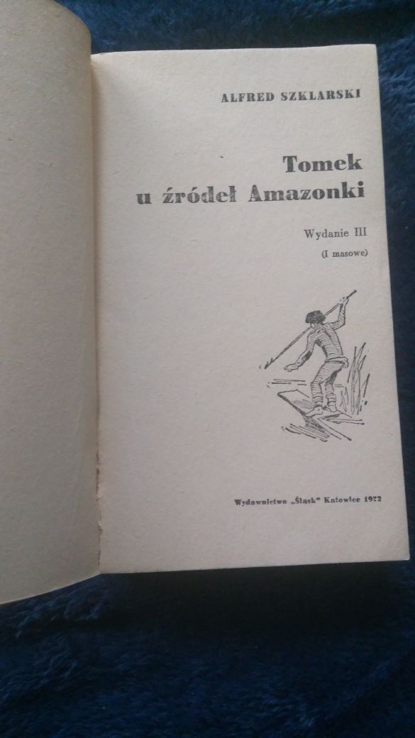 Seria książek o przygodach Tomka, Książki przygodowe dla młodzieży.