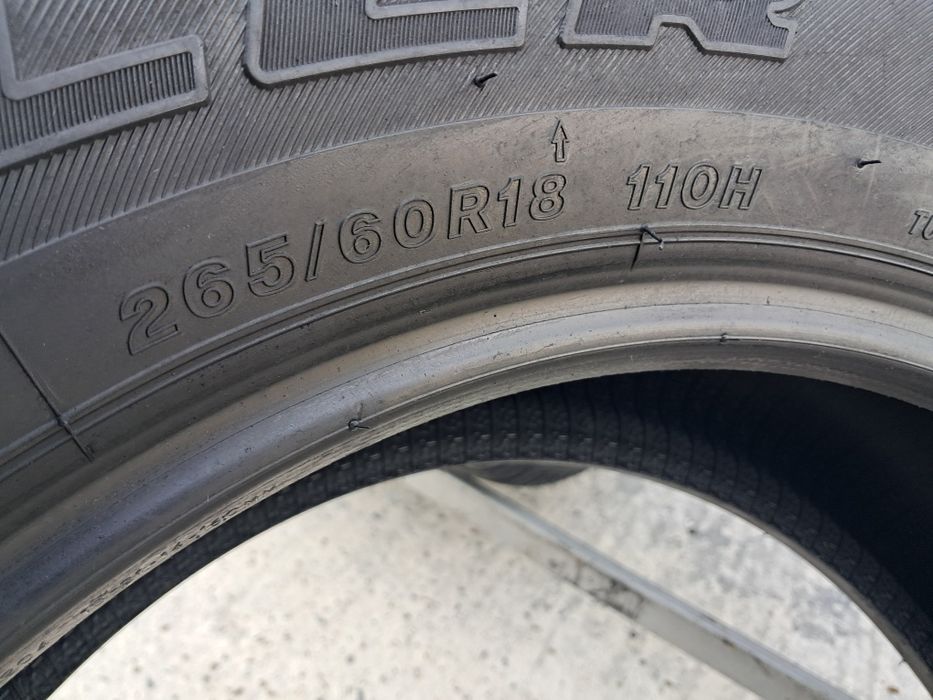 Резина всесезонна, 265/60 R18 Bridgestone Dueler H/T 684 II (арт14753)
