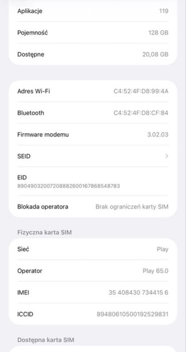 iPhone 15 Plus 128 GB