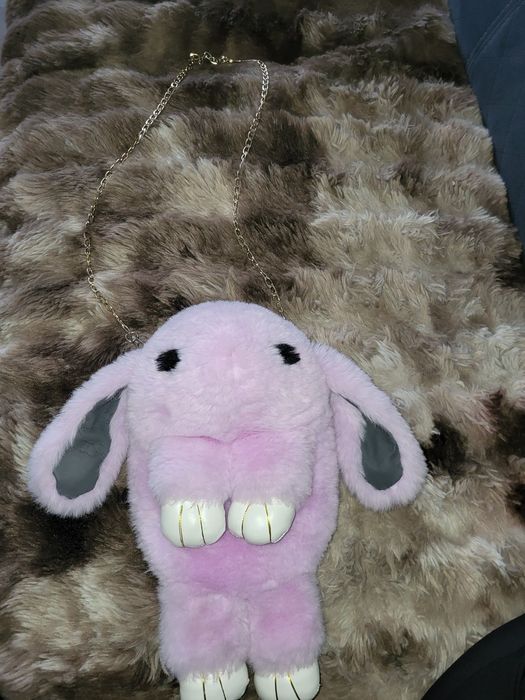 Królik króliczek plecak futrzany torebka plecaczek dla dziewczynki