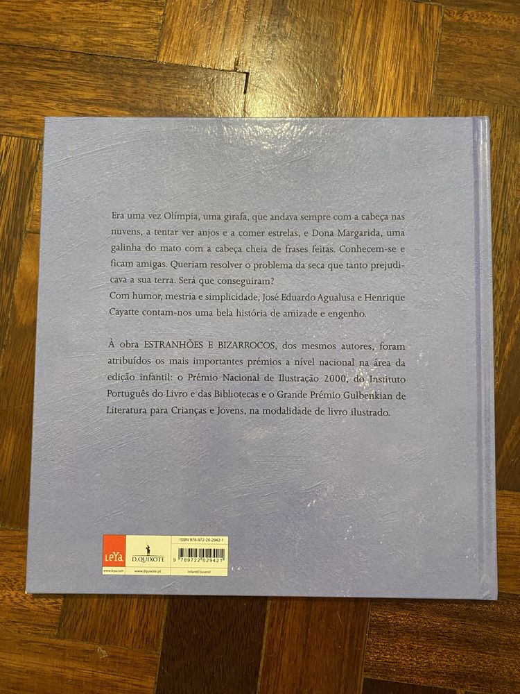 Livro “A girafa que comia estrelas”