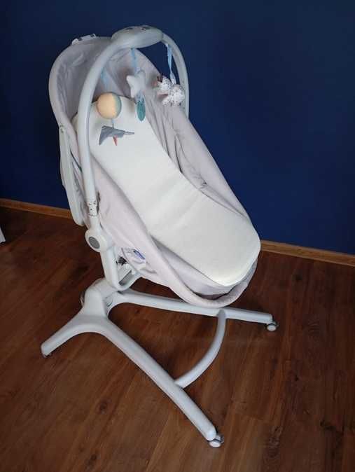 Chicco Baby Hug 4w1 łóżeczko, łóżeczko przenośne, leżaczek, krzesełko