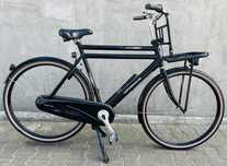 Rower Holenderski SPARTA Męski ALU 28" NEXUS 7 Cargo Czarny Retro