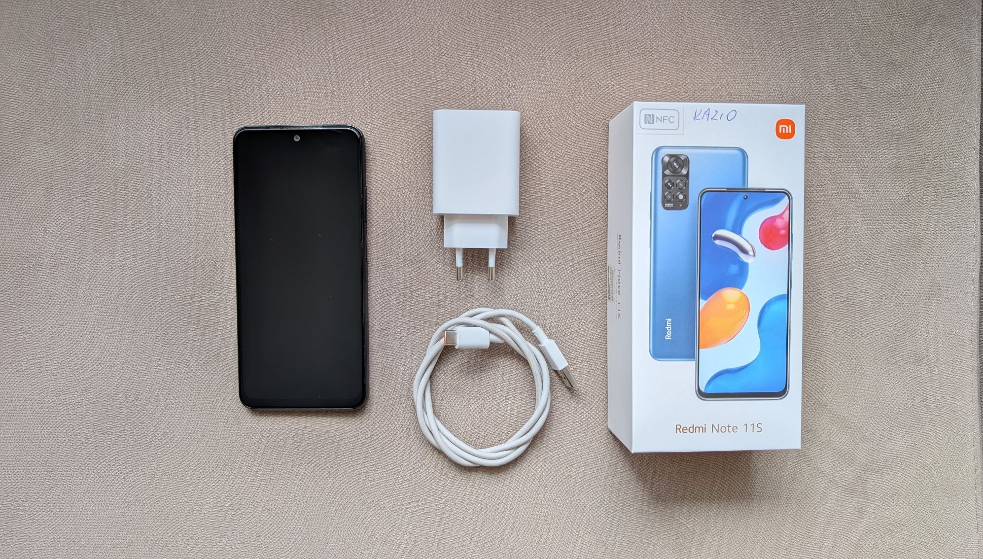 Redmi Note 11S Graphite Gray 6/128 wypalony ekran