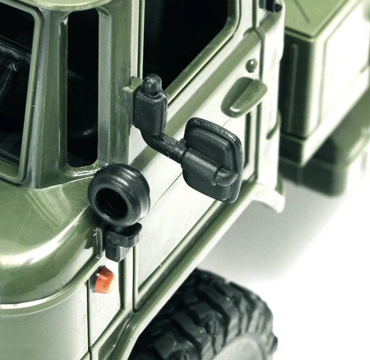 Camião Militar RC GAZ-66 4x4 Crawler WPL B24 1/16 Army proporcional