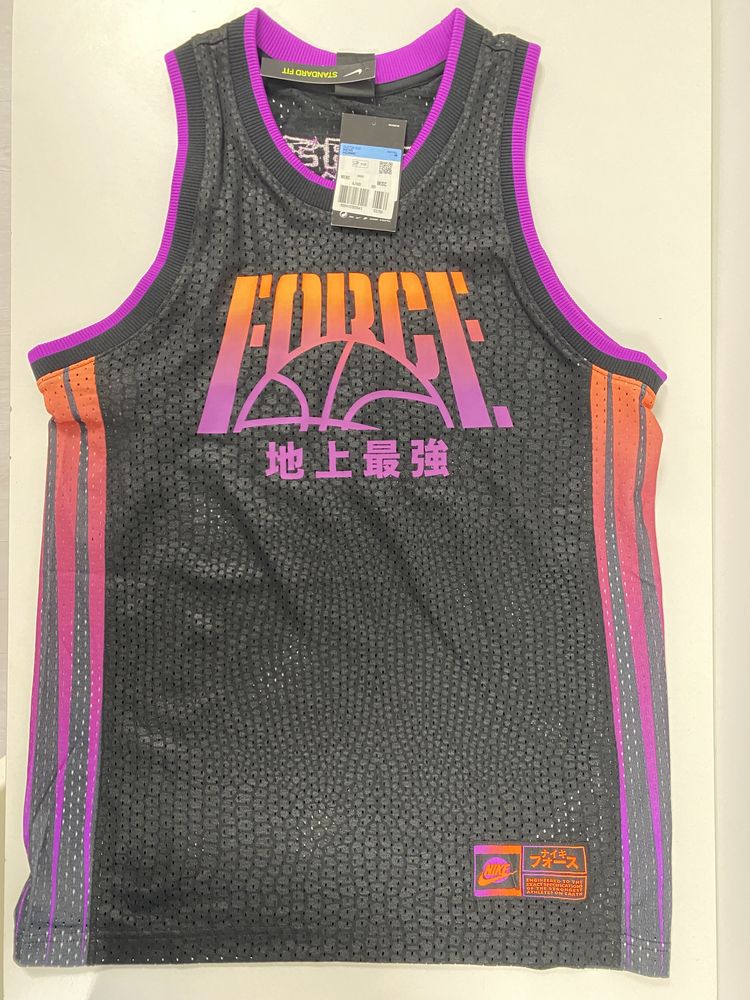 Camisola basquetebol Force Nike dri fit tamanho M adulto