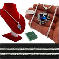 Biżuteria Premium Dla Kobiety Żony Mamy Srebrny Naszyjnik Serce Srebro