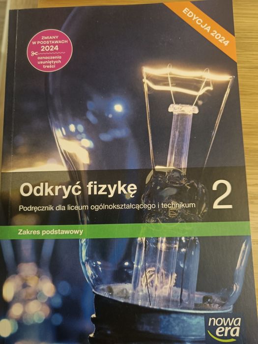 Odkryć fizykę 2 -nowa era- edycja 2024- nowa