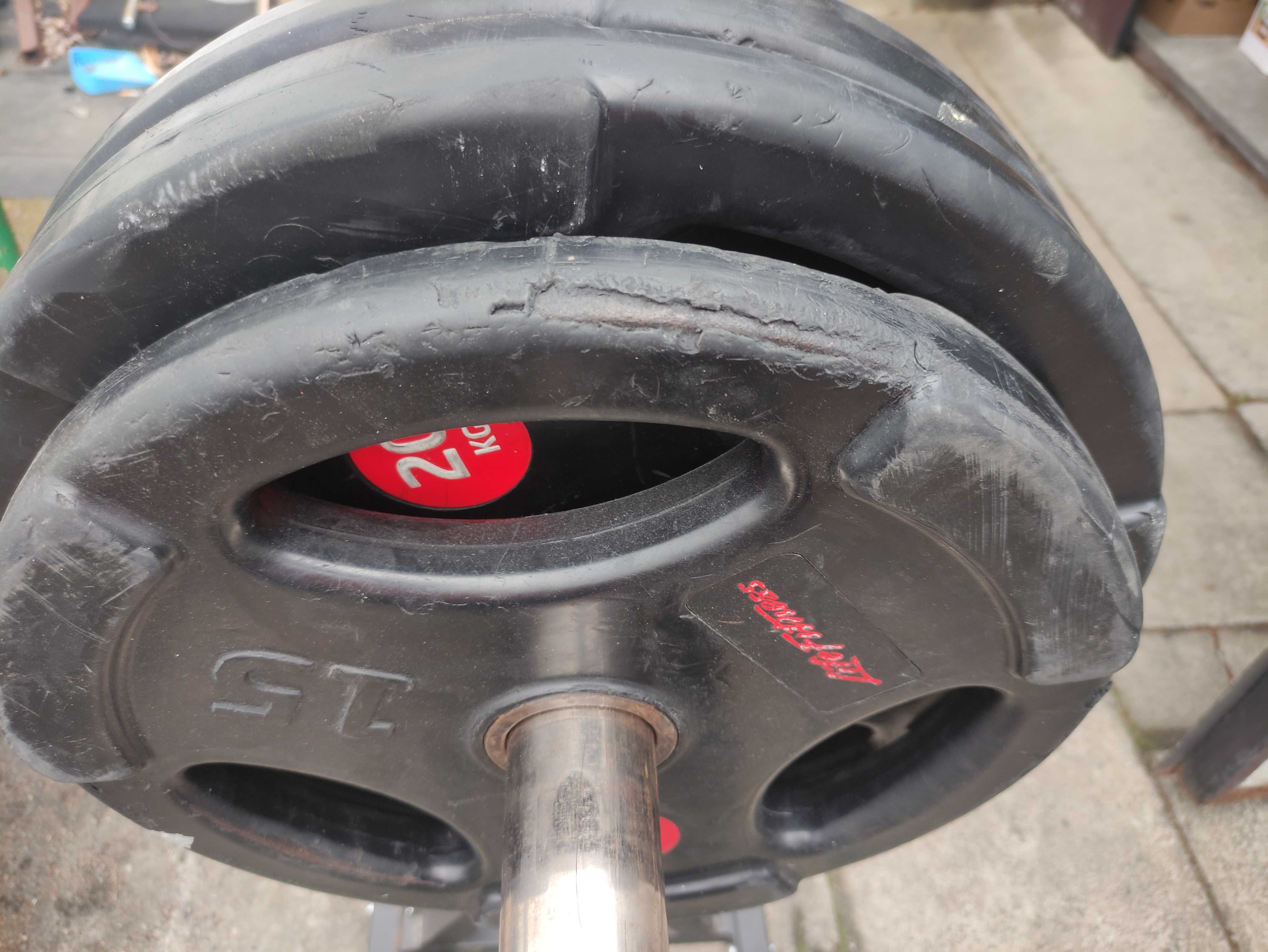 Gryf prosty sztanga olimpijska 220cm 50mm Olimpijski Obciążenie 177kg
