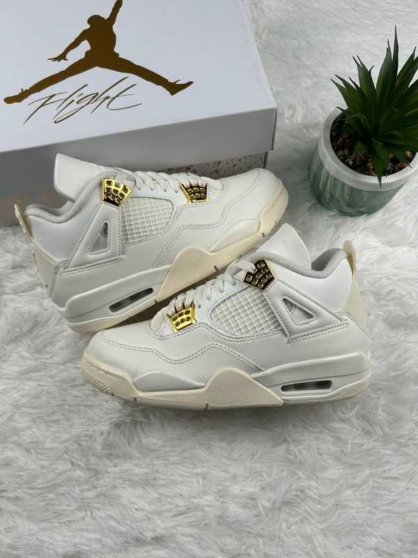 Jordan4Retro Metallic Gold R.46