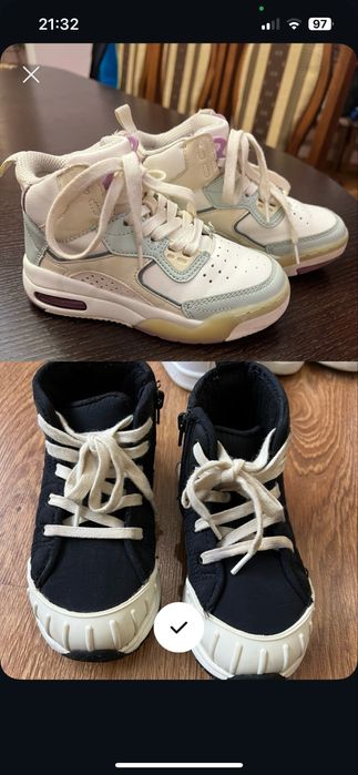 Хайтопи/демісезонні ботінки H&M, Zara