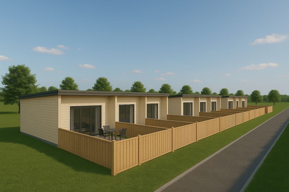 Таунхаус 18 м² з ділянкою – від забудовника