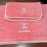 Recznik Chanel Komplet Ręczników różowe