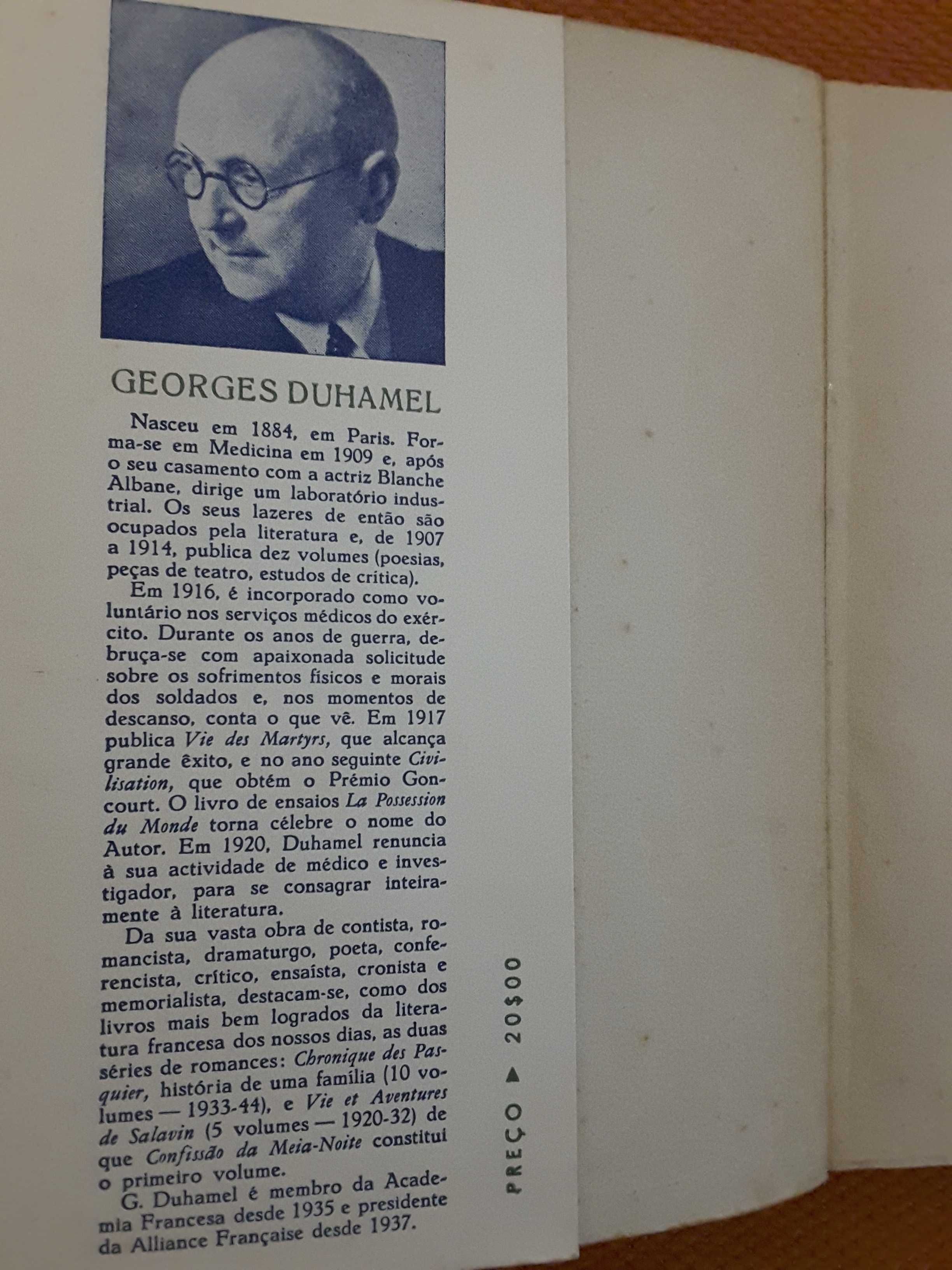 G. Duhamel / Roger Vailland / M. Yourcenar /G. D´Annunzio