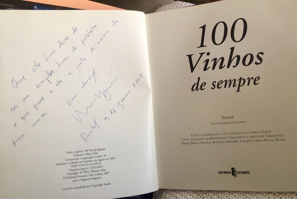 100 Vinhos de Sempre de Sylvie Girard-Lagorce