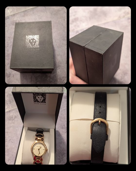 Zegarek Damski Anne Klein AK-2630CHBK czarny