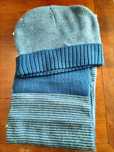 Conjunto gorro+cachecol novo