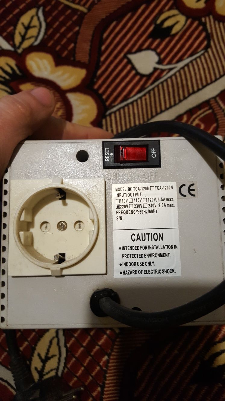 Стабілізатор PCM TCA-1200 вирівнювач напруги
