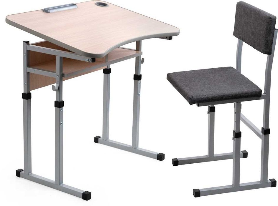 Комплект парта + стілець, шкільний, купити опт, роздріб