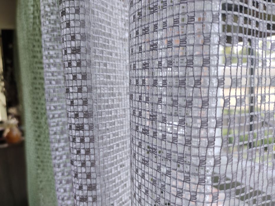 Тюль занавіска для вікон подвійна коротка